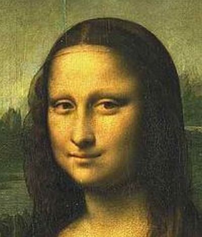 Visage de Mona Lisa