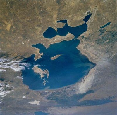 La mer d'Aral en 1985