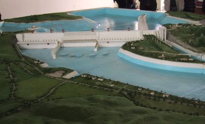 Maquette du barrage des 3 gorges